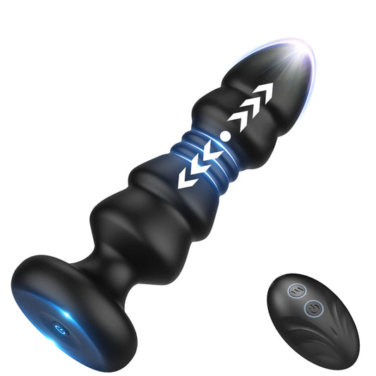 Thrusting Sex Toys Anal Plugs in Pakistan | Anal Toys Sex Toy Remote Control Vibrating Butt Plug G Spot Vibrator in Pakistan