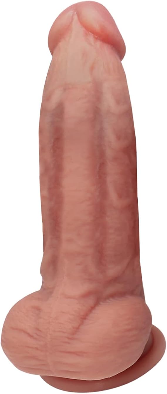 7 Inch Realistic Silicone Dildo sex toy in pakistan