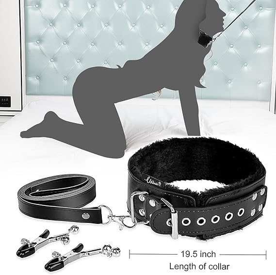 Sex Bondage 11 Pcs BDSM Leather Bondage Sets Restraint Kits Adult Sex Toys for Women and Couples in Pakistan