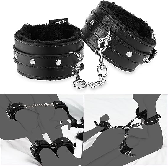 Sex Bondage 11 Pcs BDSM Leather Bondage Sets Restraint Kits Adult Sex Toys for Women and Couples in Pakistan