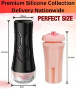 Realistic Pocket Pussy Male Masturbator, Thick Labia Pussy Masturbators Sex Toy with 5D Deep Vagina and Tight Anus, Lifelike Blowjob Male Stroker Adult Sex Toys for Men Masturbation (Brown) - Image 6